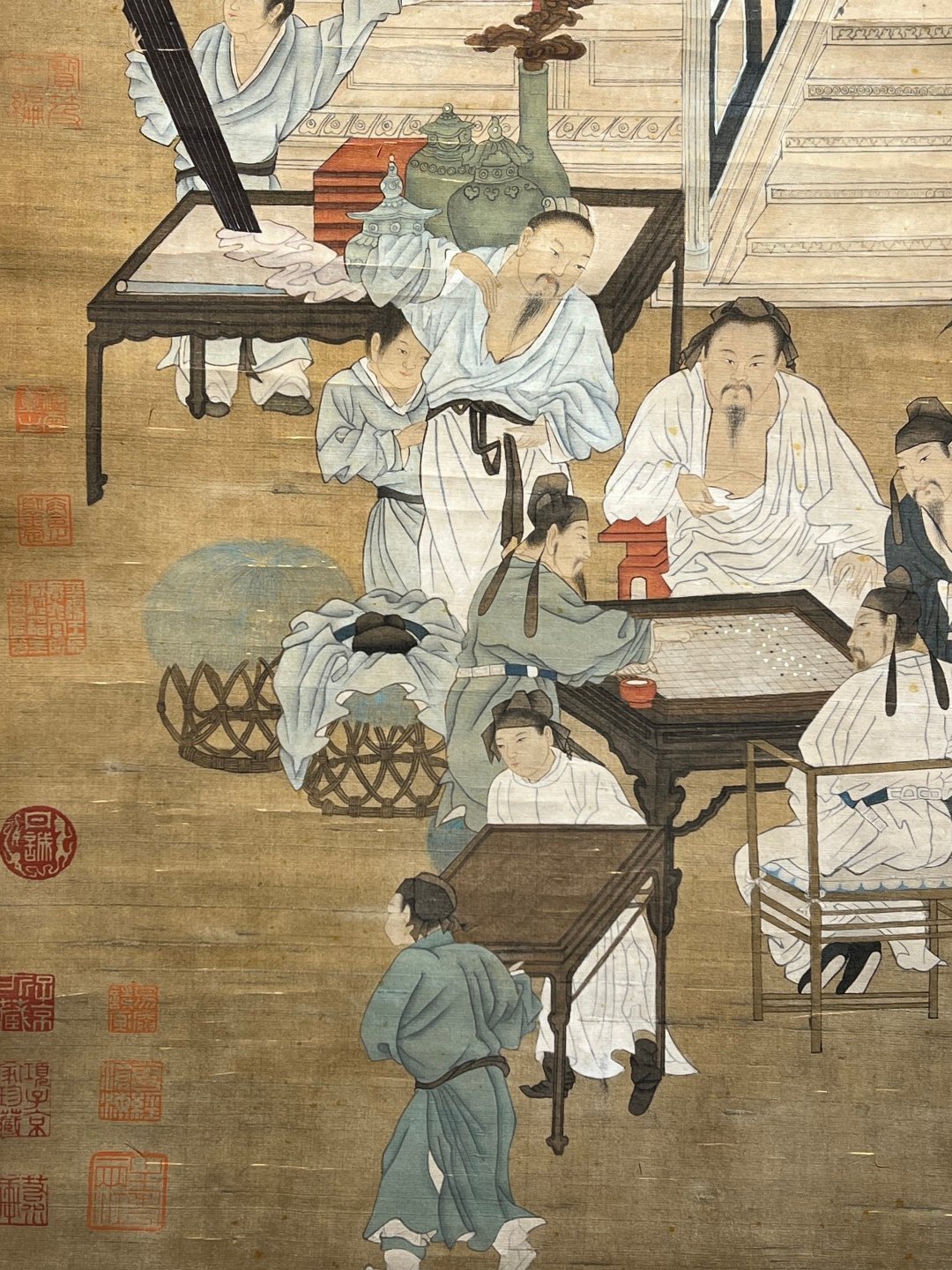 Chinese scroll painting Liu Songnian