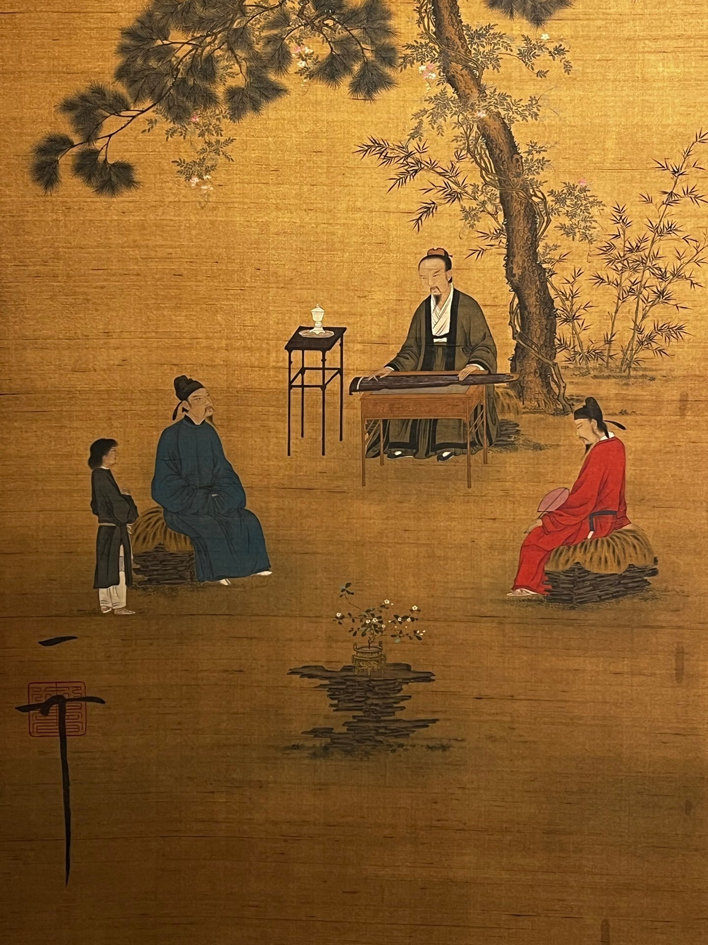 Chinese scroll painting Huizong
