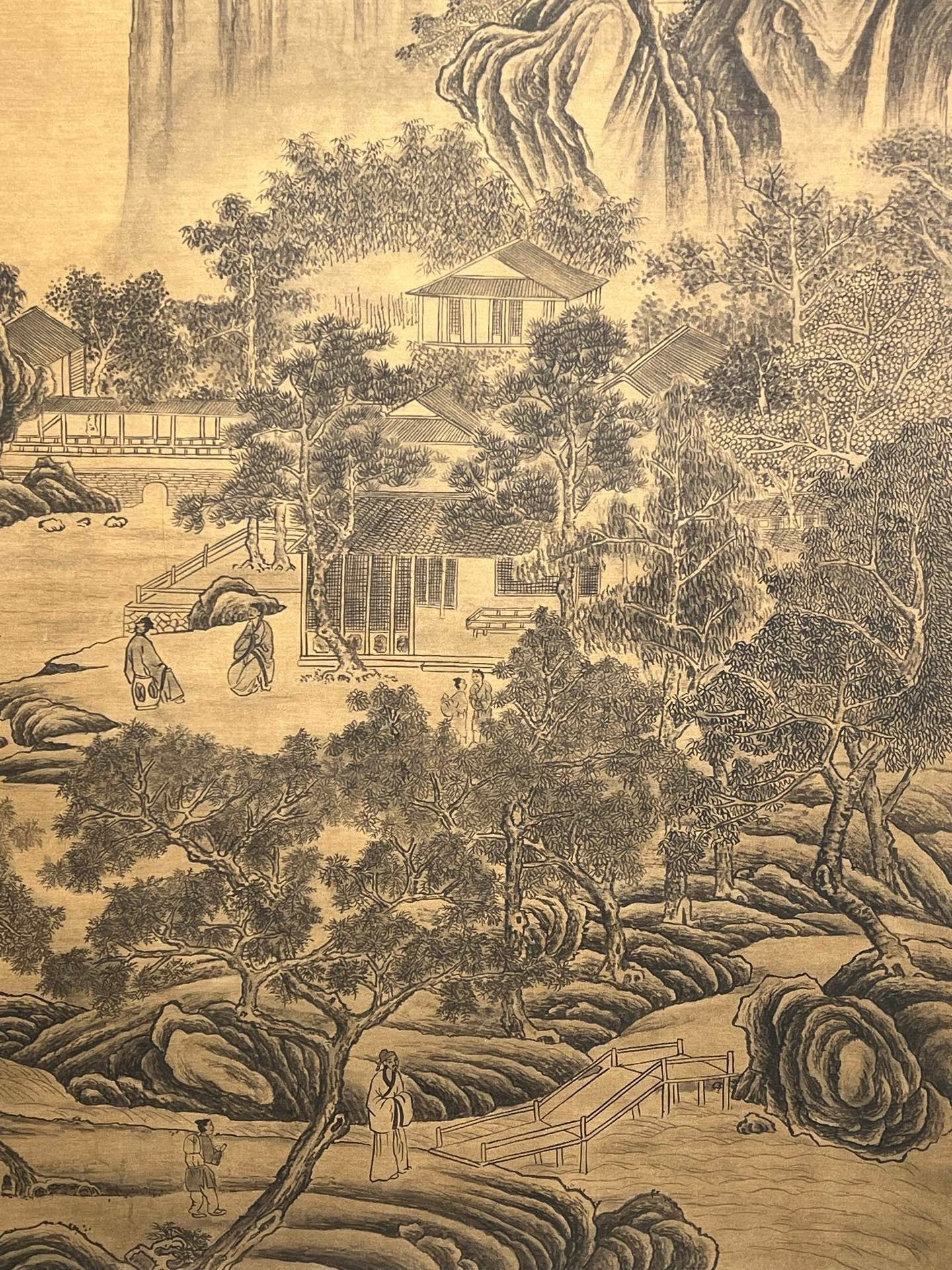 Chinese scroll painting Tang Yin
