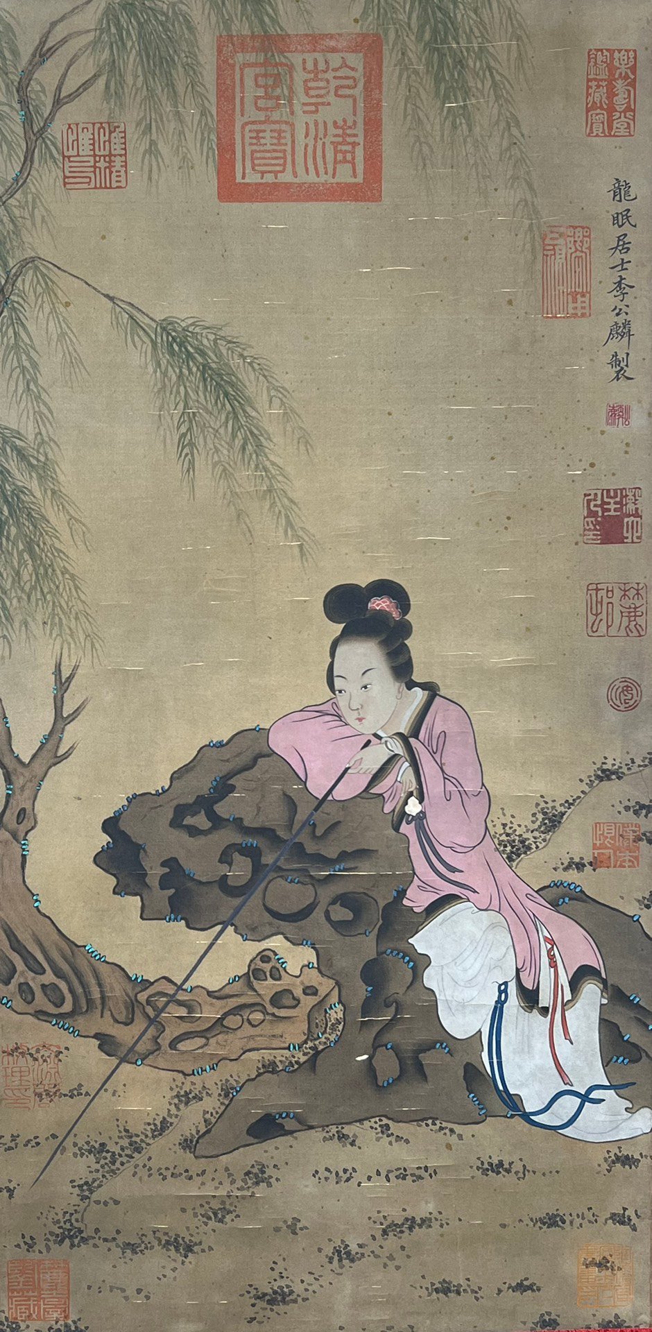 Chinese scroll painting Li Gonglin