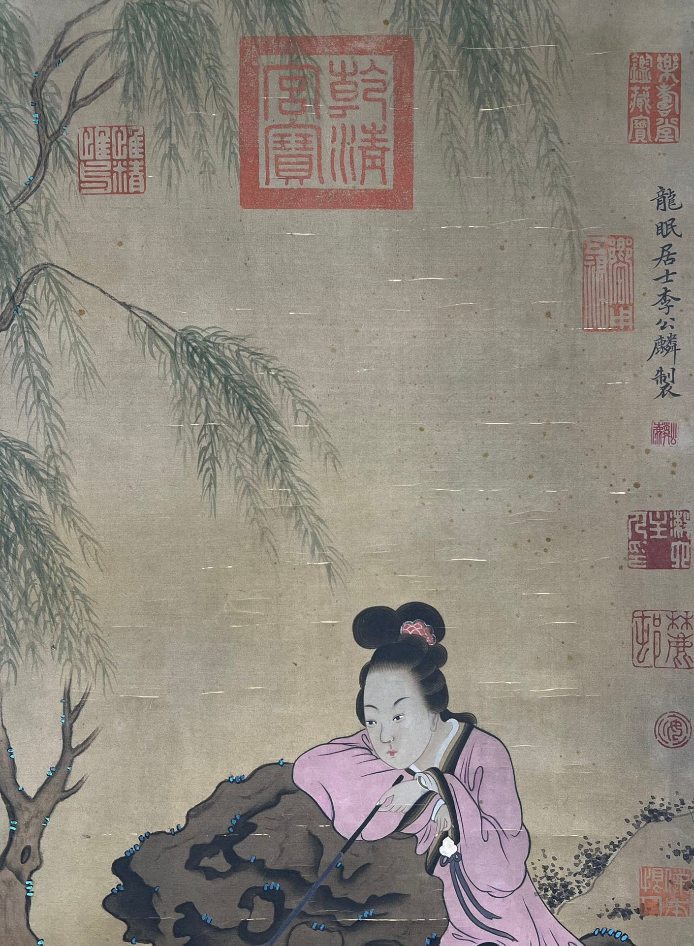Chinese scroll painting Li Gonglin