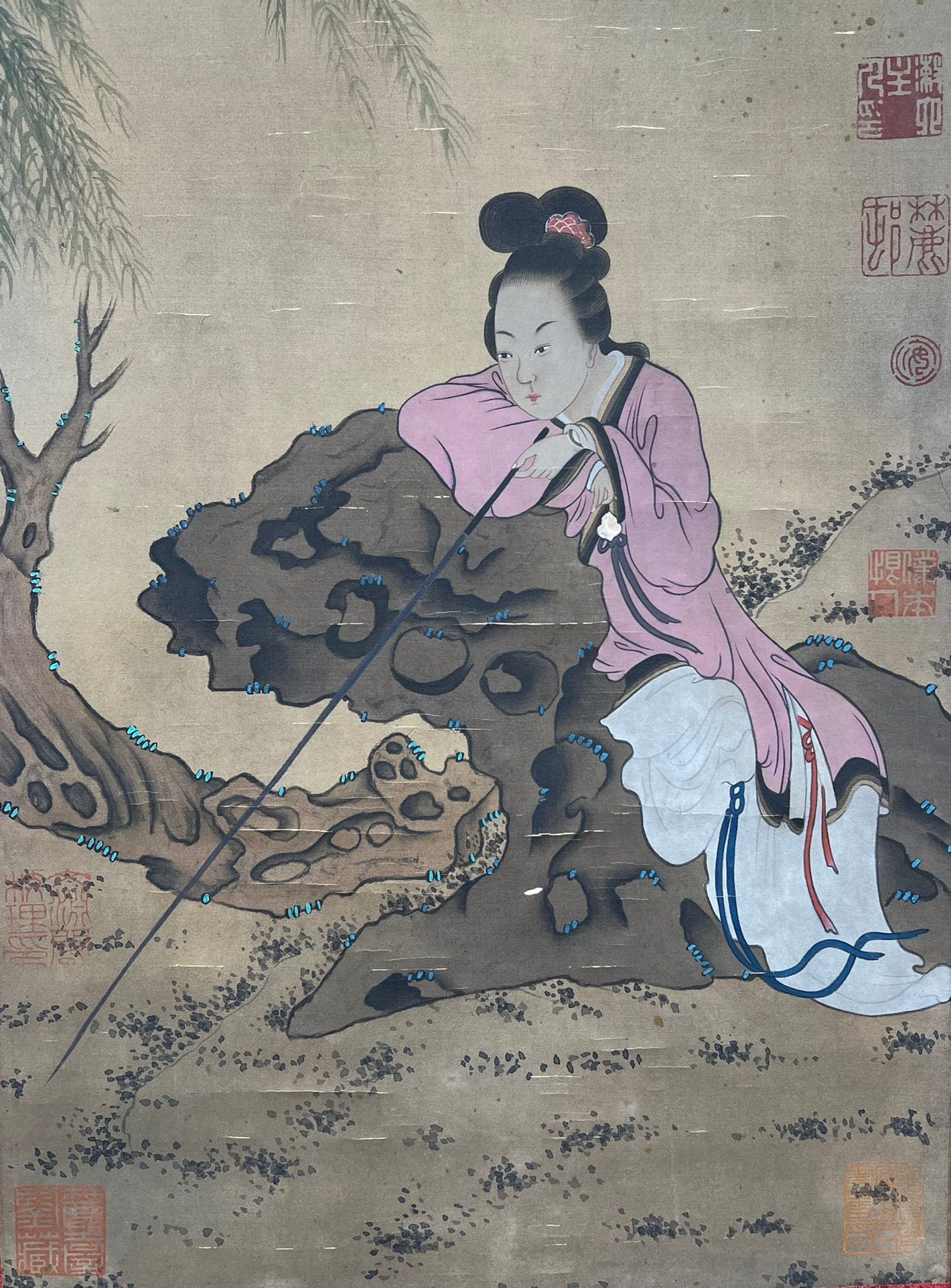 Chinese scroll painting Li Gonglin