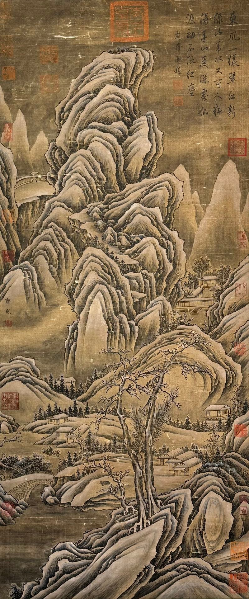 Chinese scroll painting Guo Xi