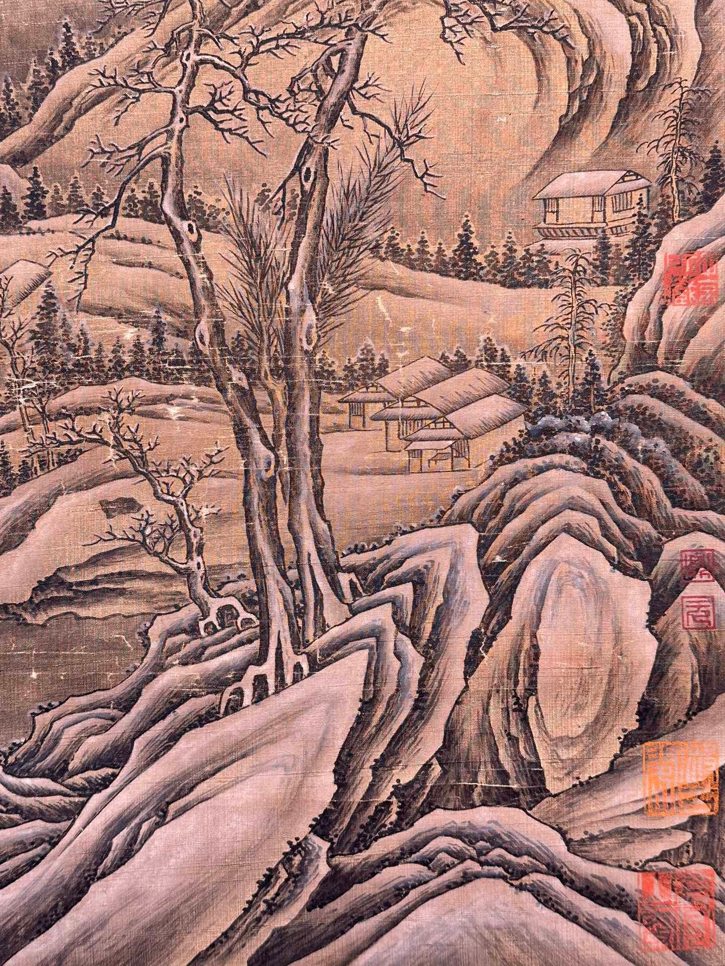 Chinese scroll painting Guo Xi