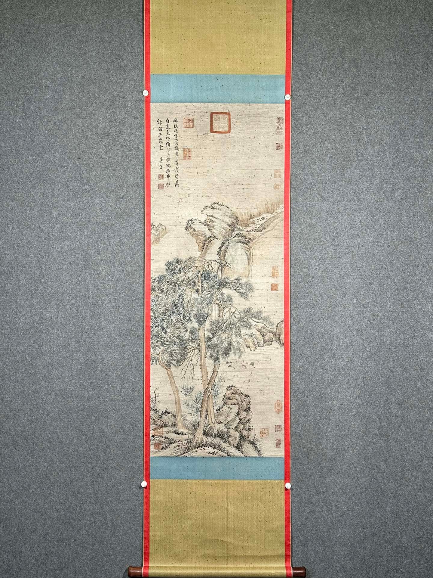 Chinese scroll painting Tang Yin