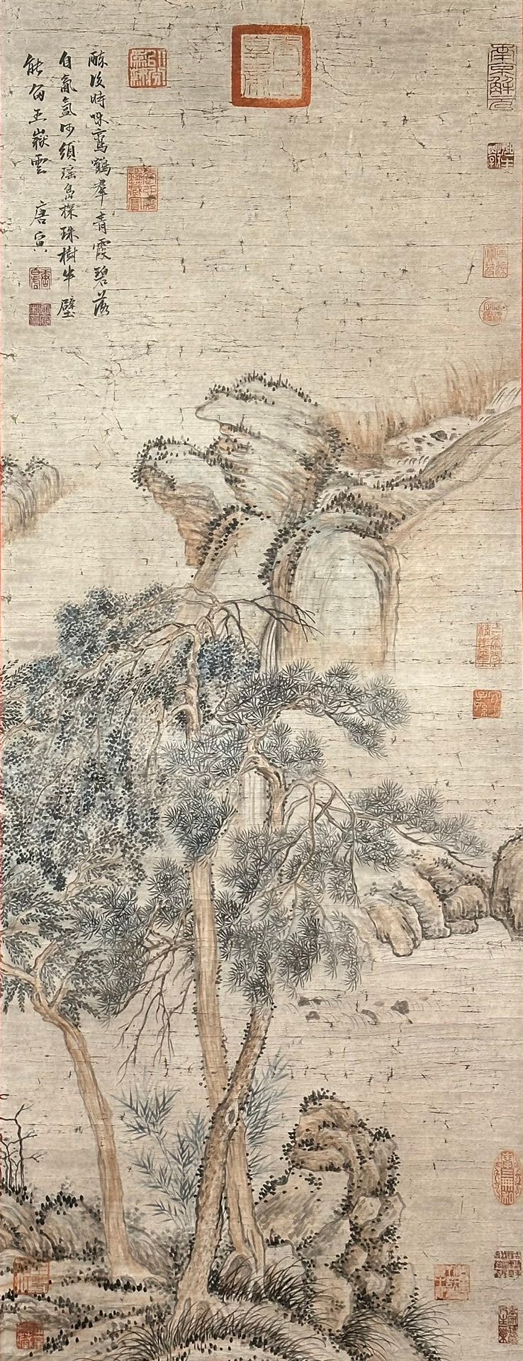 Chinese scroll painting Tang Yin