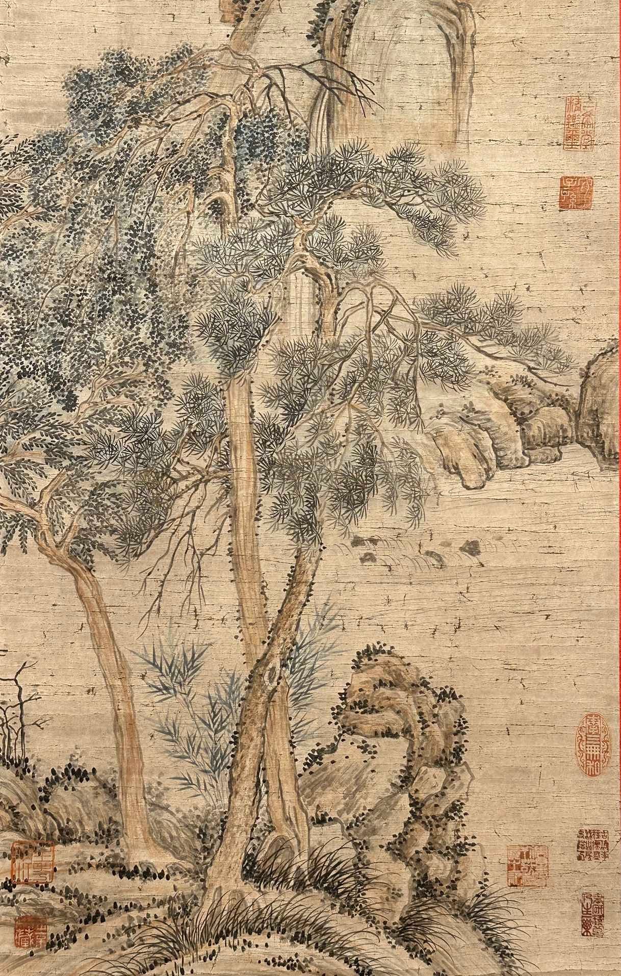 Chinese scroll painting Tang Yin