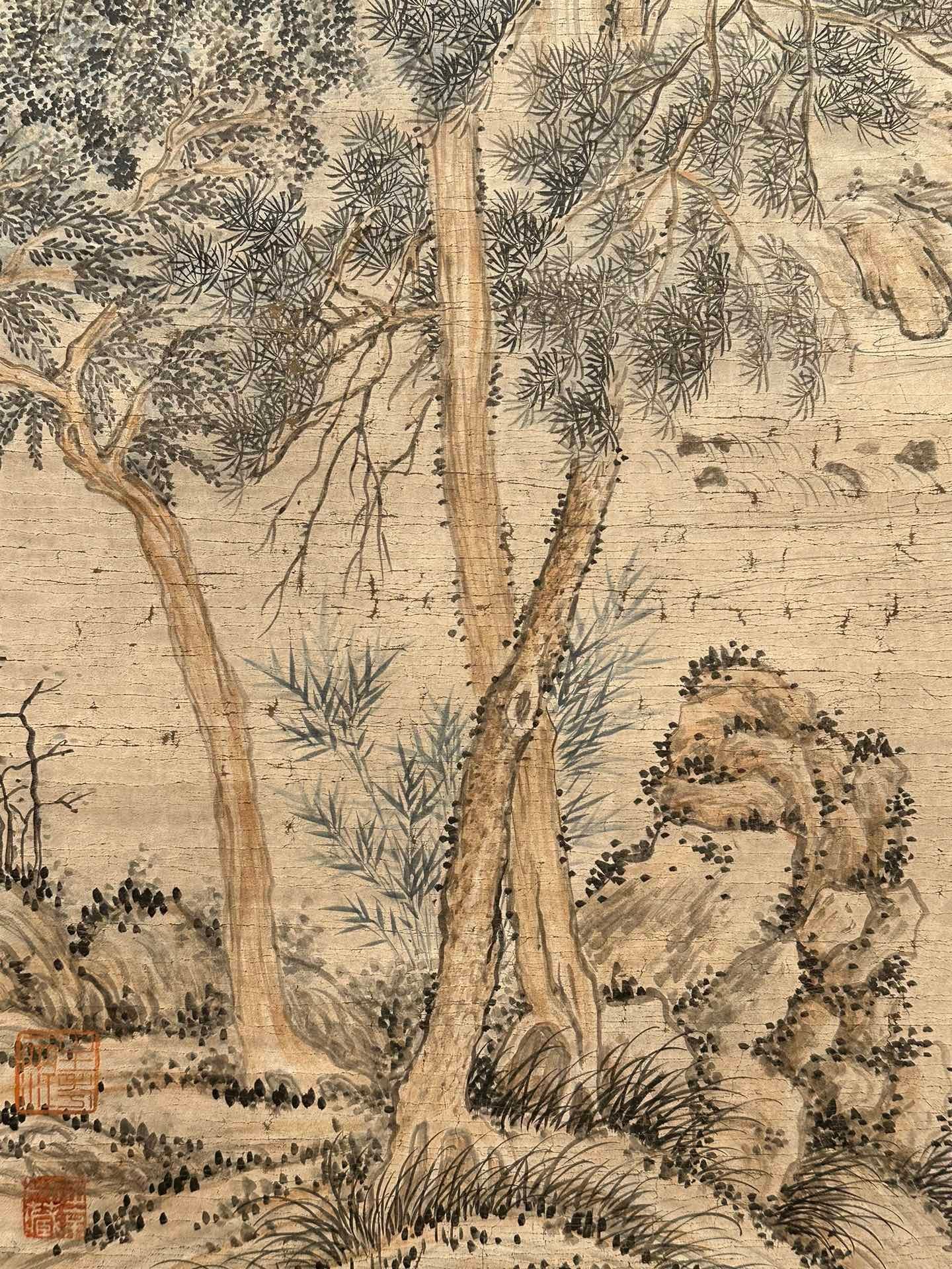 Chinese scroll painting Tang Yin