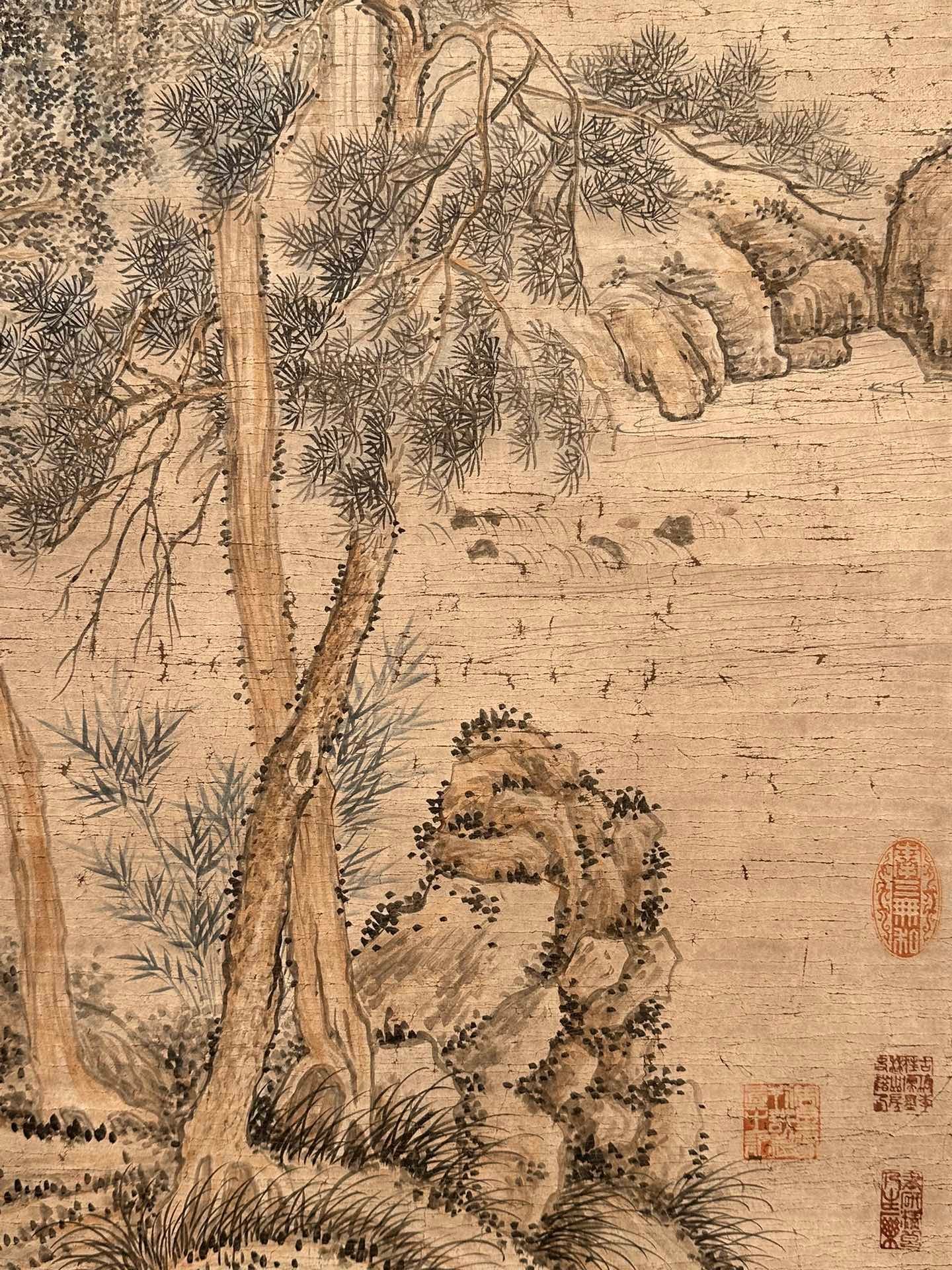 Chinese scroll painting Tang Yin