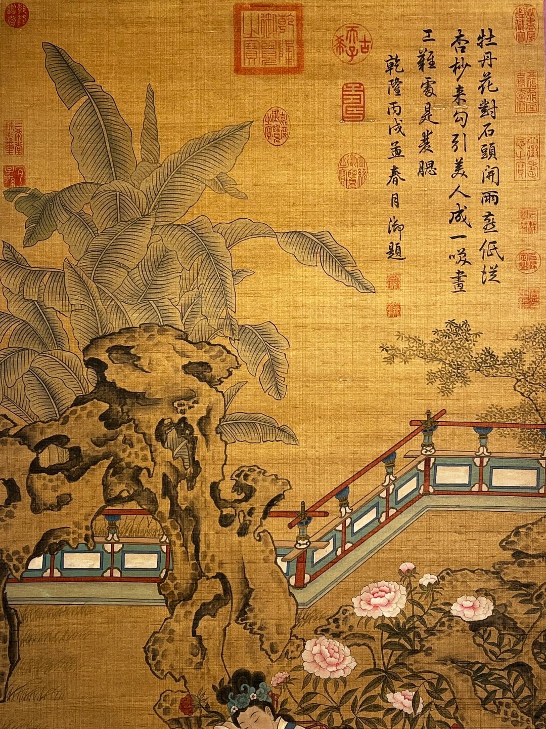 Chinese scroll painting Qiu Ying