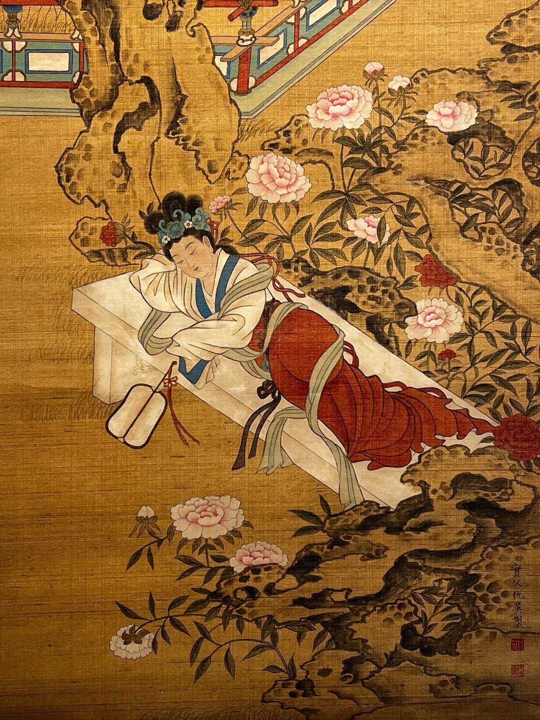 Chinese scroll painting Qiu Ying