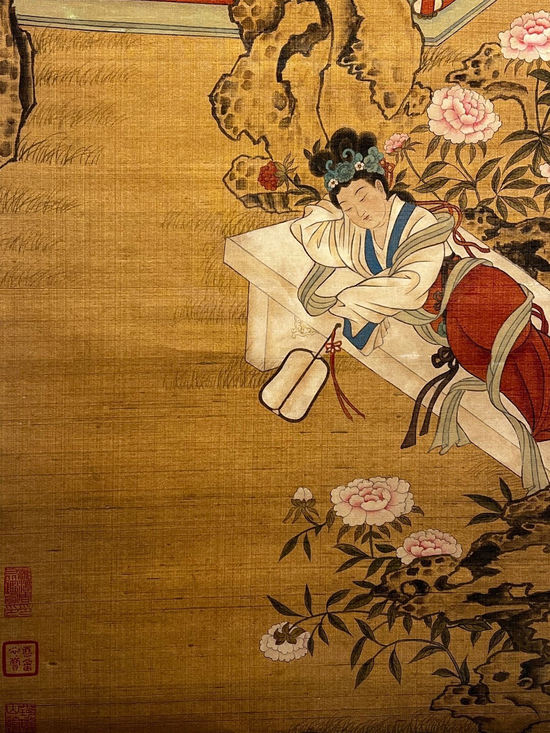 Chinese scroll painting Qiu Ying