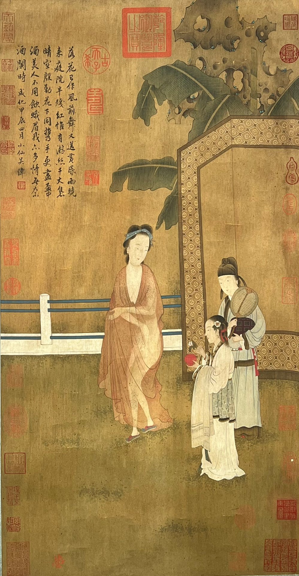 Chinese scroll painting Wu Wei