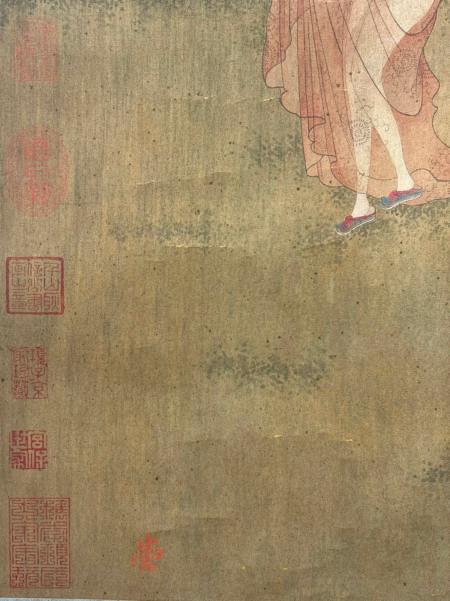 Chinese scroll painting Wu Wei