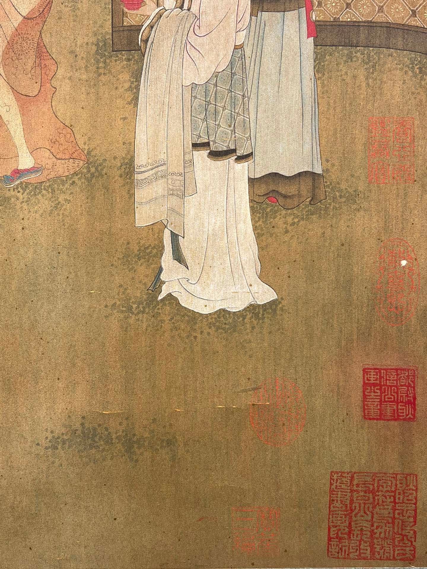 Chinese scroll painting Wu Wei