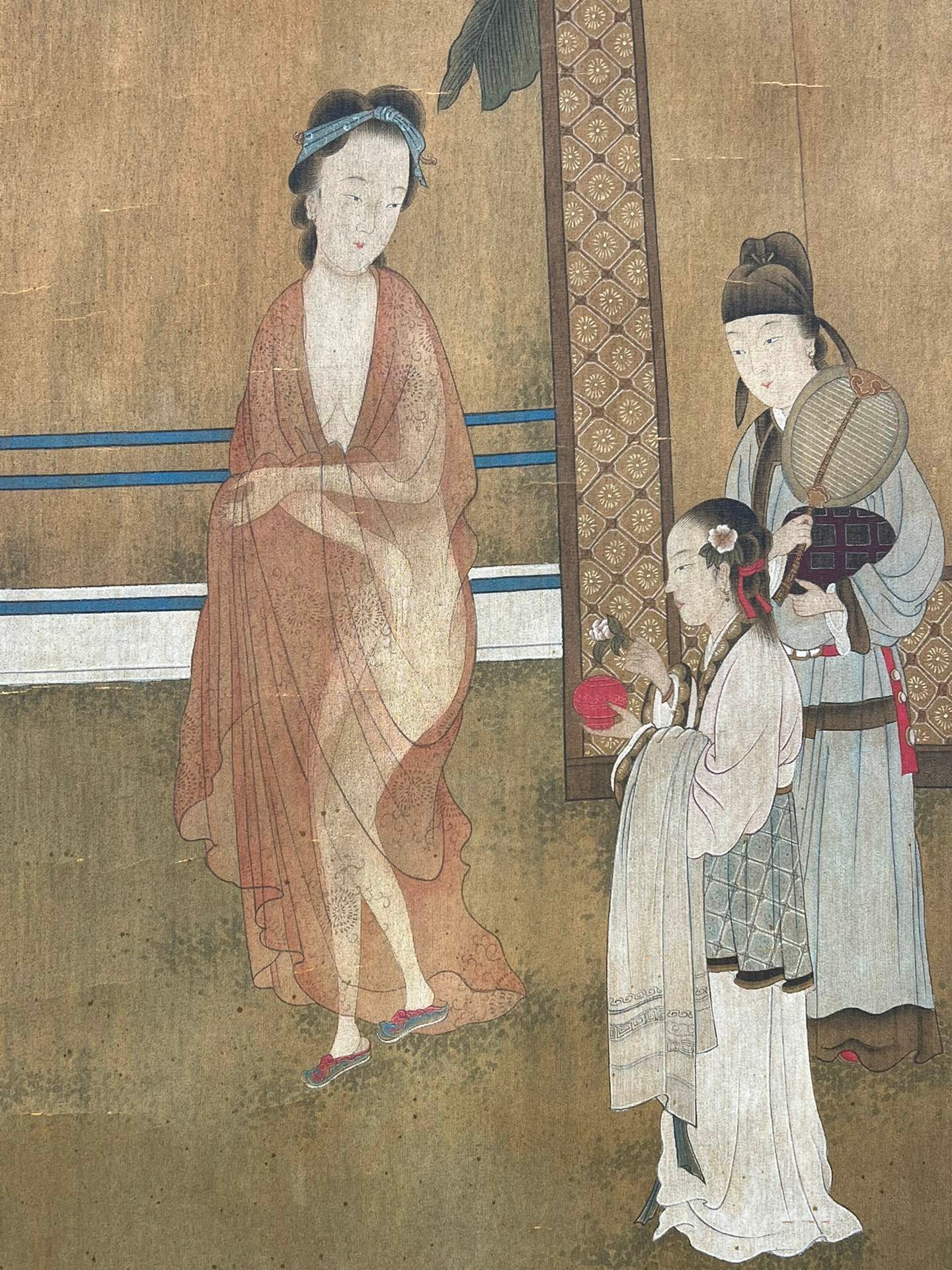 Chinese scroll painting Wu Wei