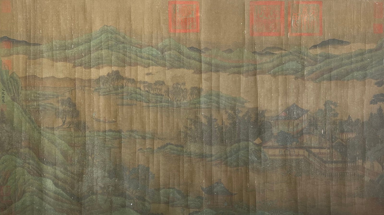 Chinese scroll painting Wen Zhengming