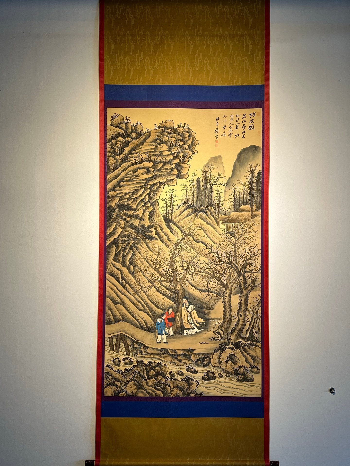 Chinese scroll painting Zhang Daqian