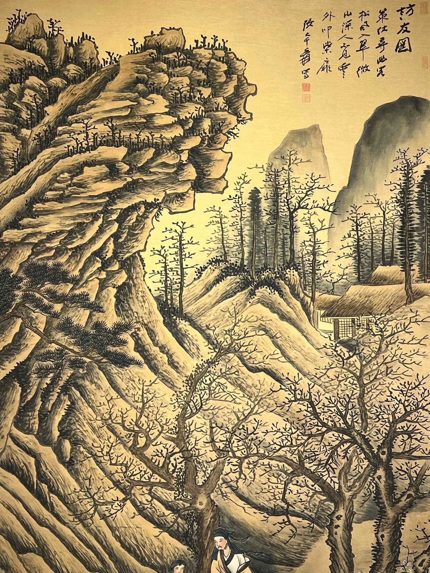 Chinese scroll painting Zhang Daqian