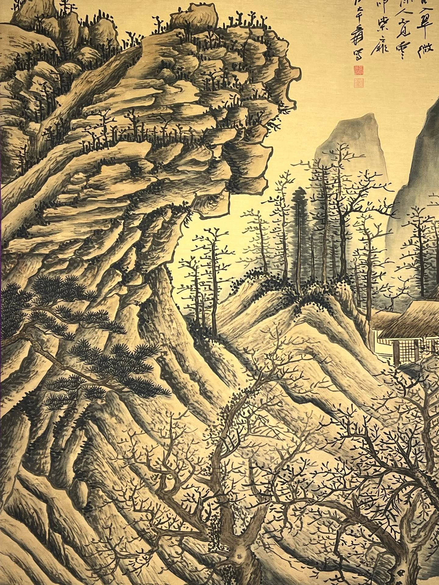 Chinese scroll painting Zhang Daqian