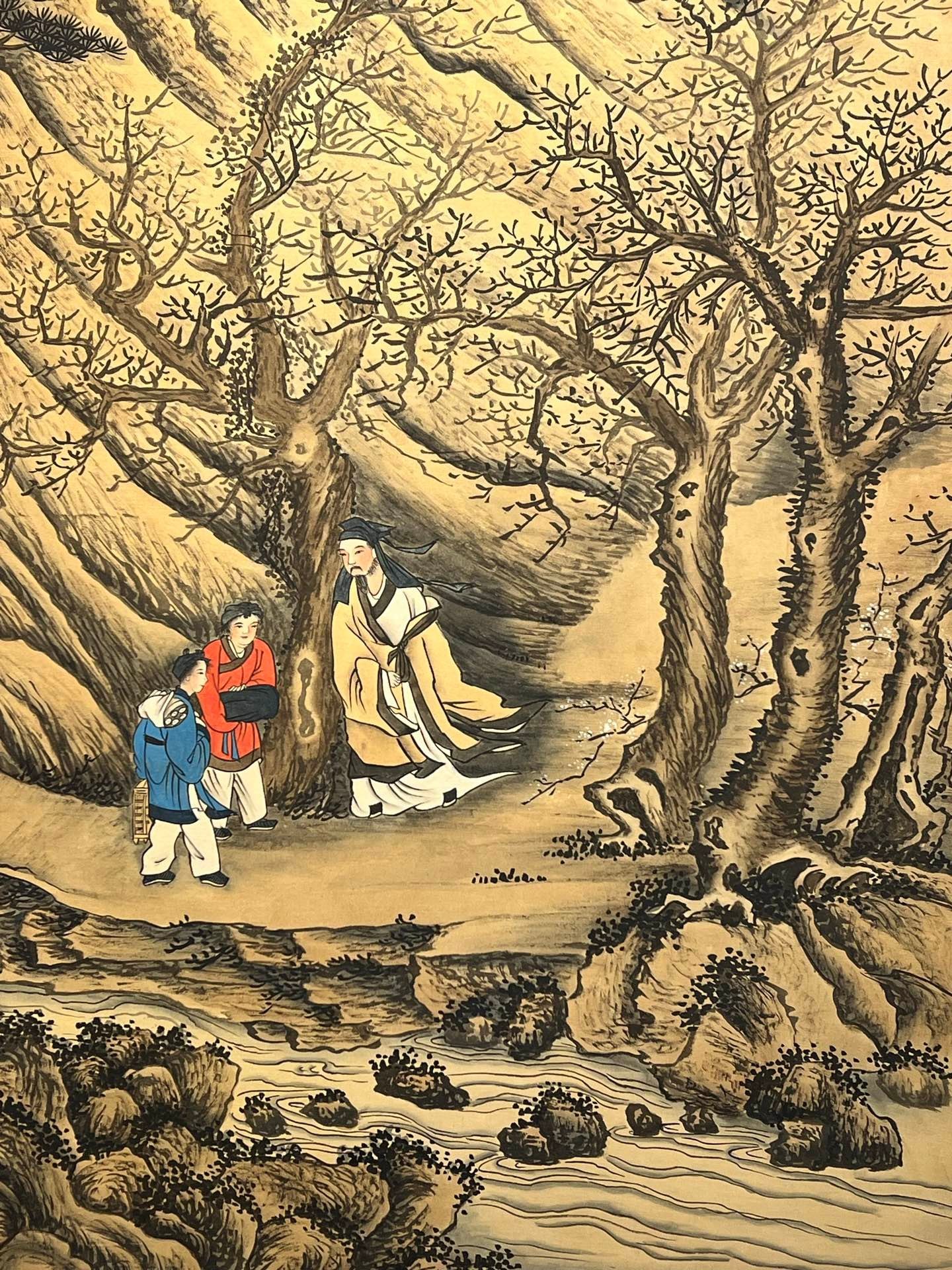 Chinese scroll painting Zhang Daqian