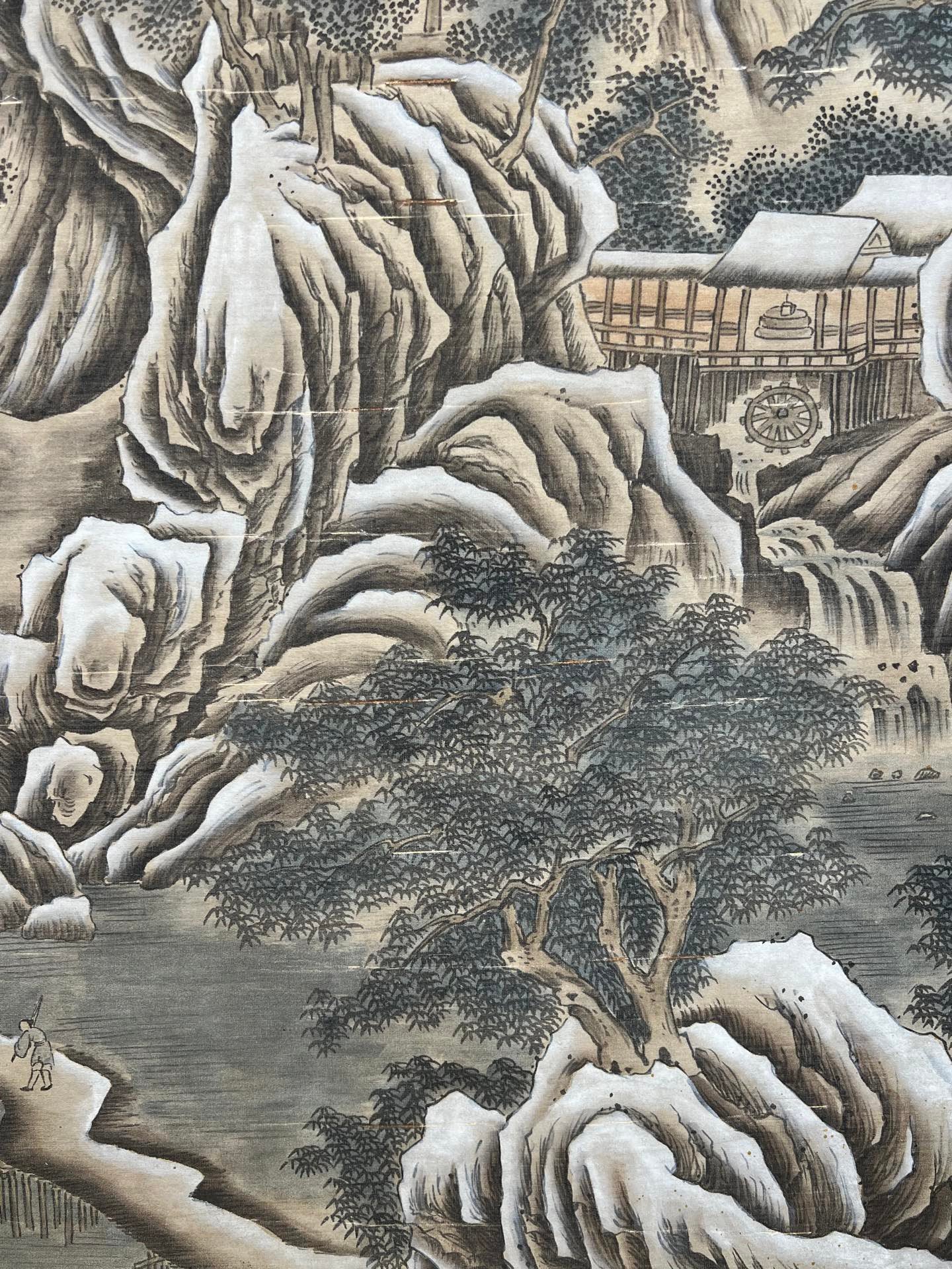 Chinese scroll painting Tang Yin