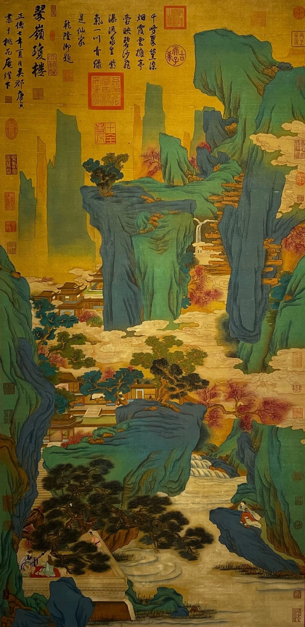 Chinese scroll painting Tang Yin