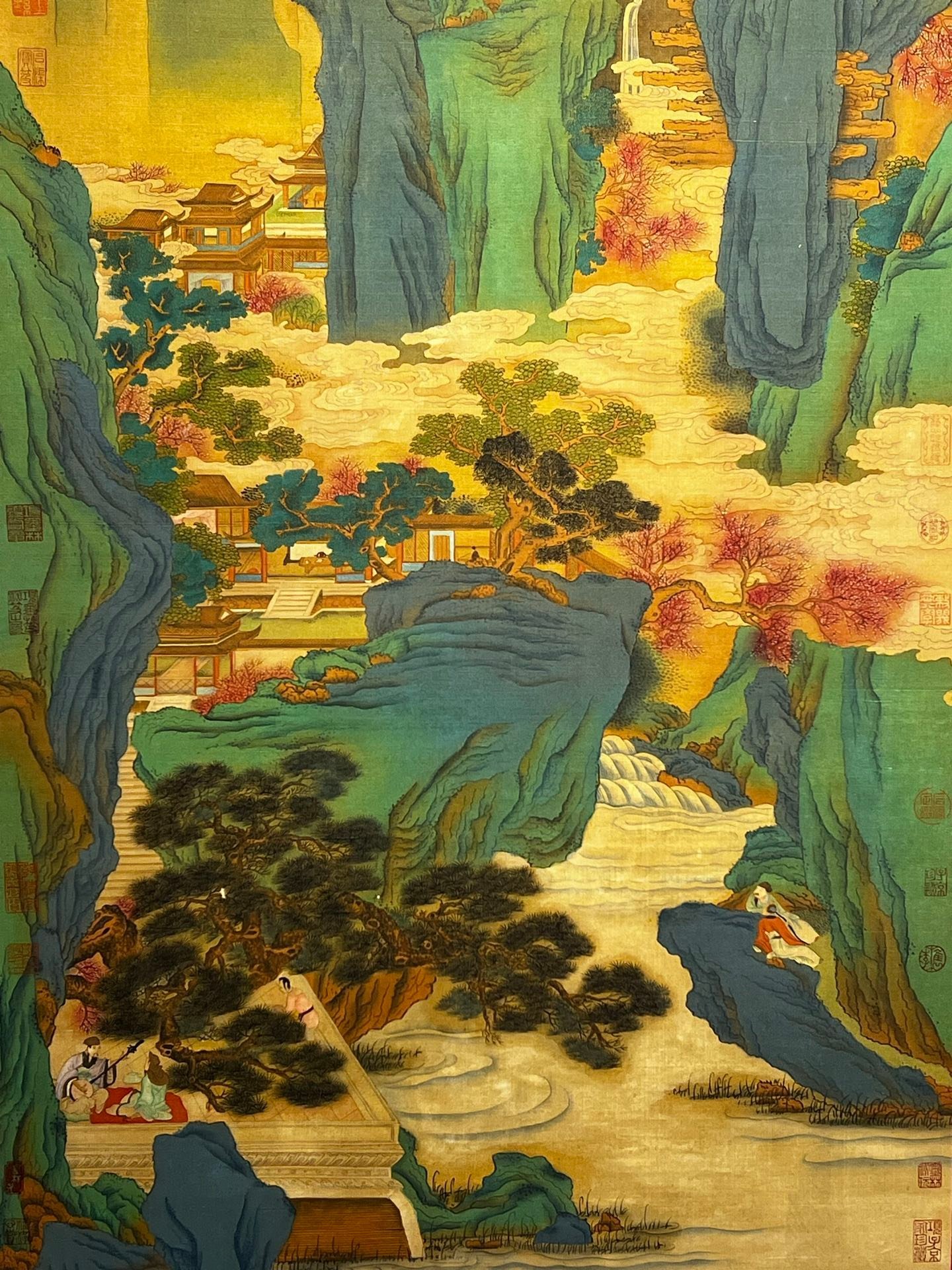 Chinese scroll painting Tang Yin