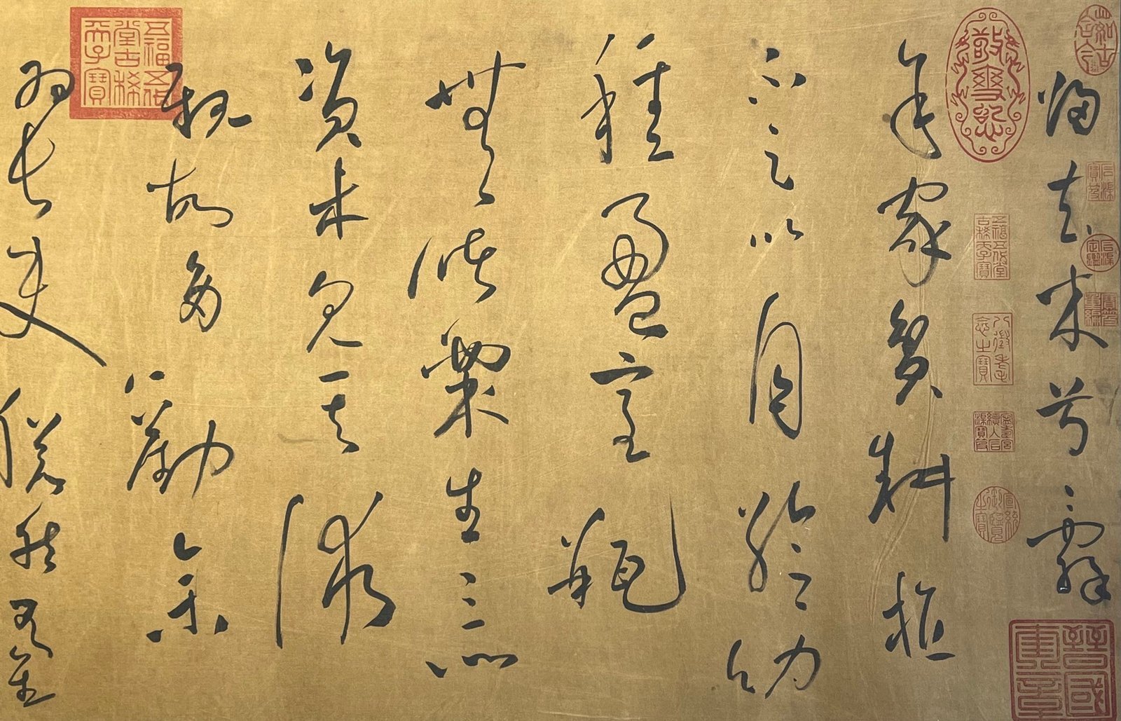 Chinese scroll painting Li Shimin