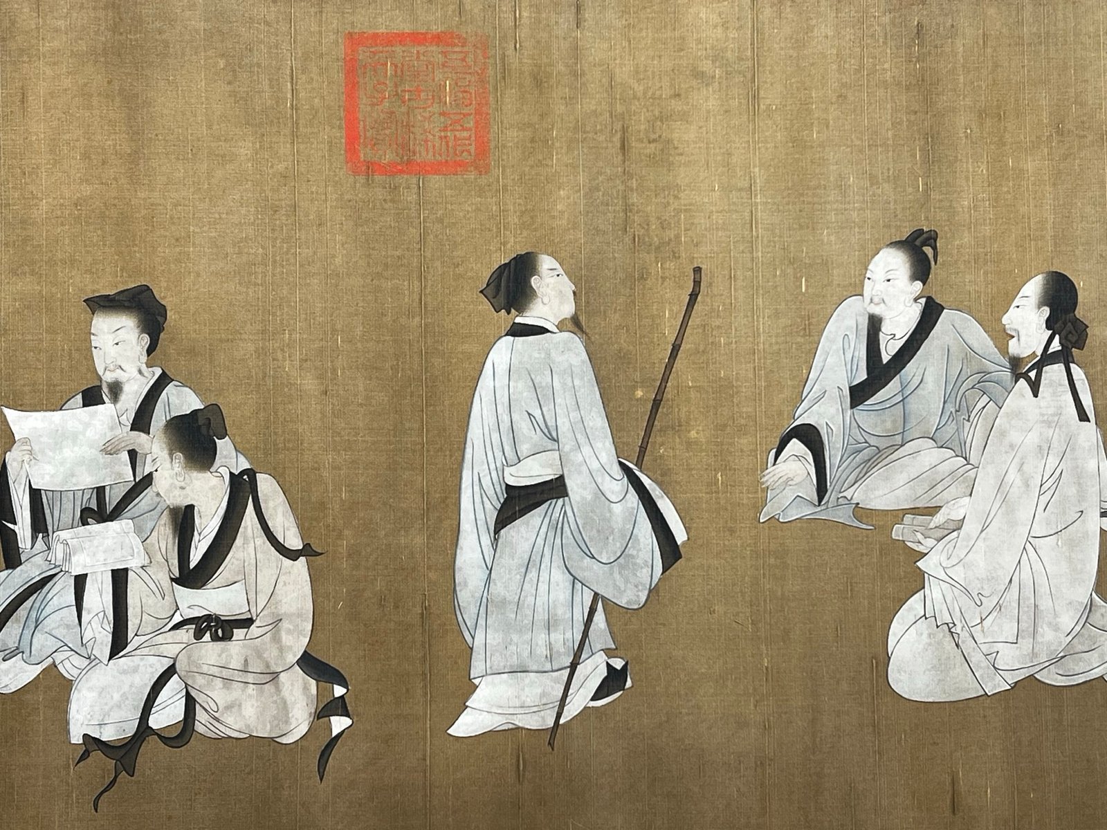 Chinese scroll painting Sun Wei
