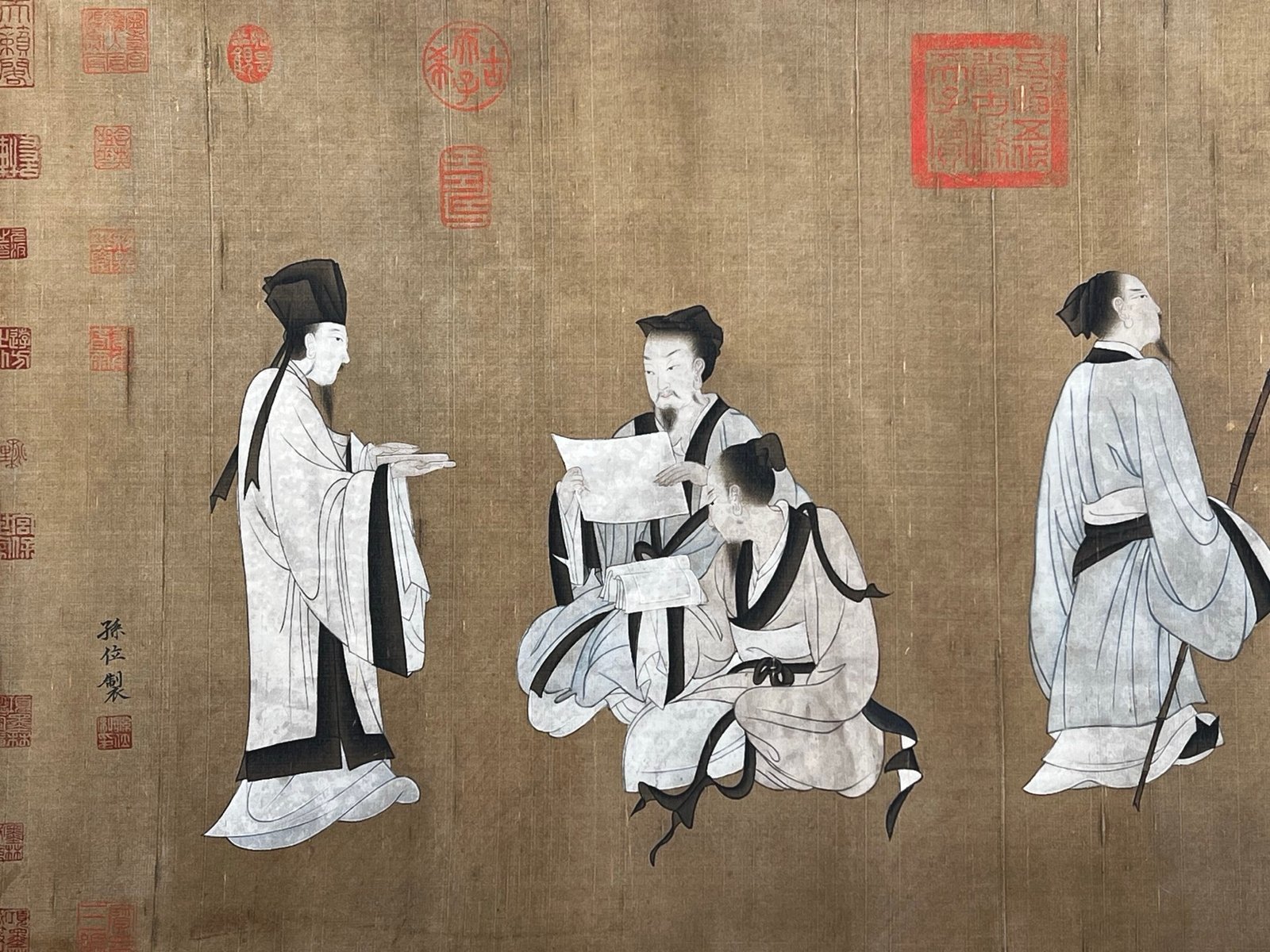 Chinese scroll painting Sun Wei