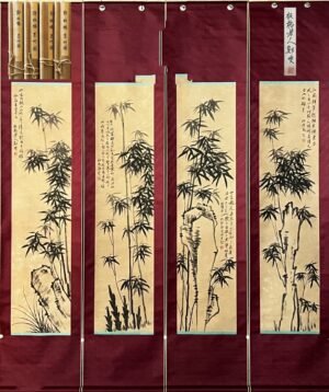 Chinese scroll painting Zheng Banqiao