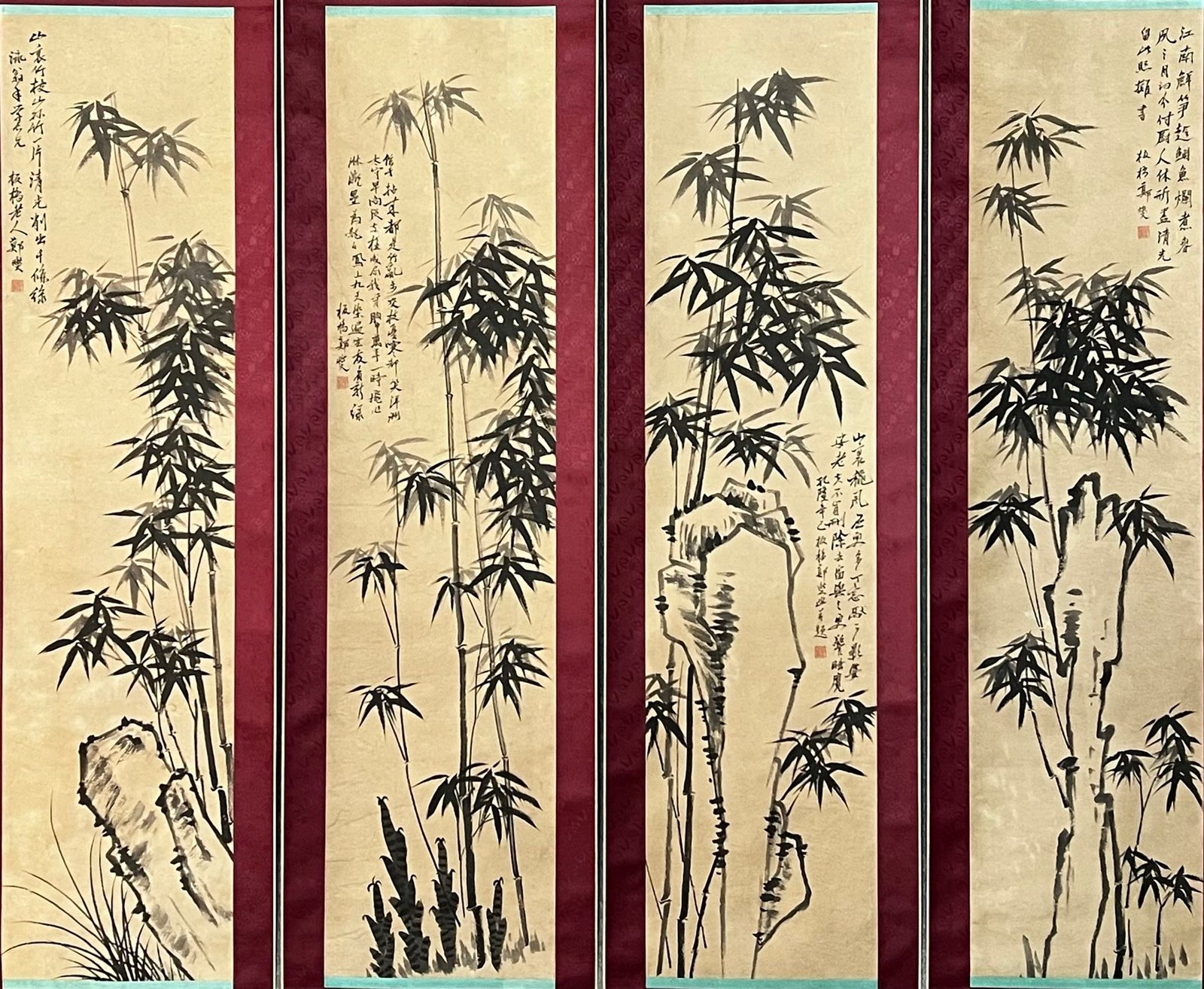 Chinese scroll painting Zheng Banqiao