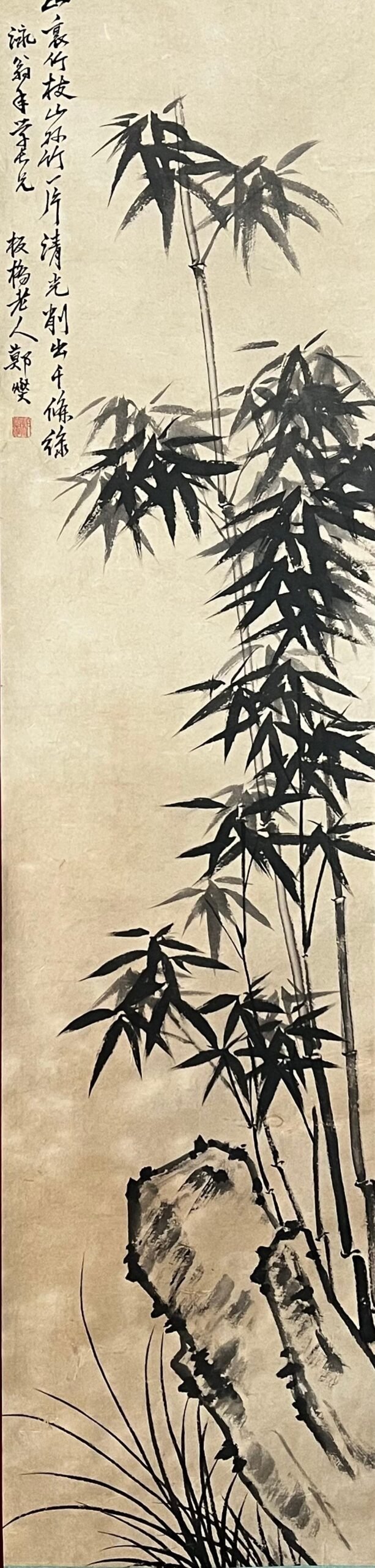 Chinese scroll painting Zheng Banqiao