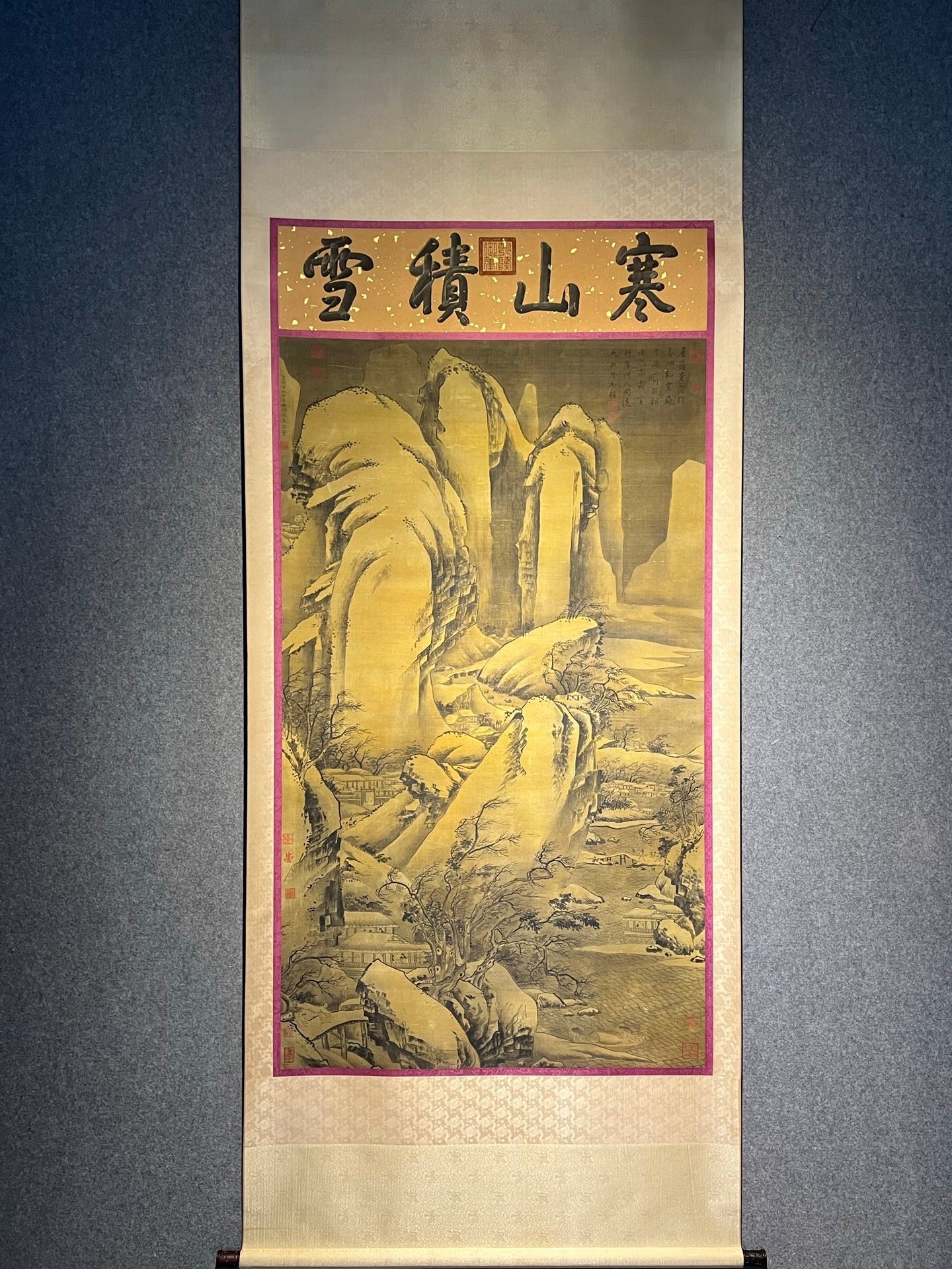Chinese scroll painting Li Tang