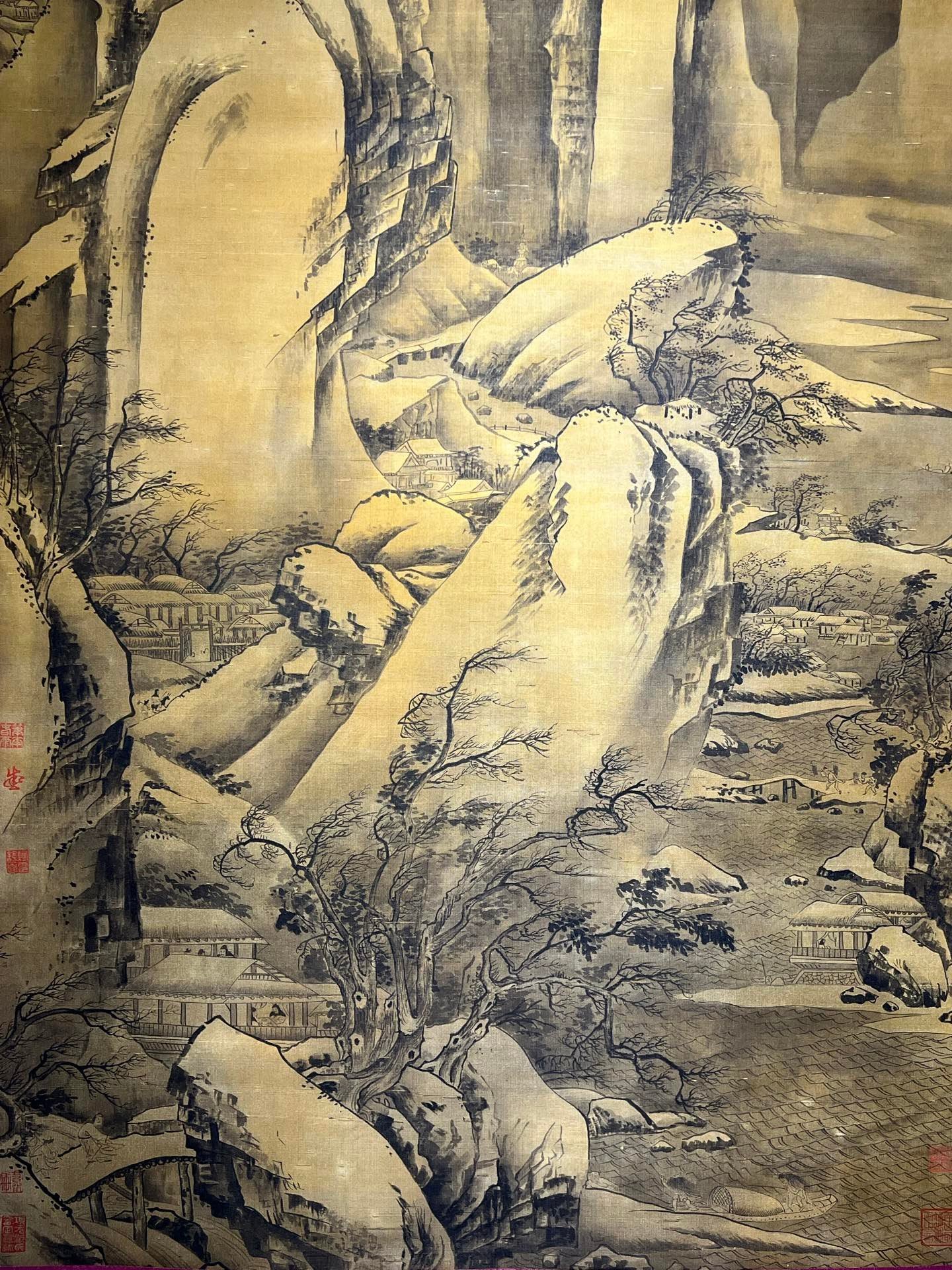 Chinese scroll painting Li Tang