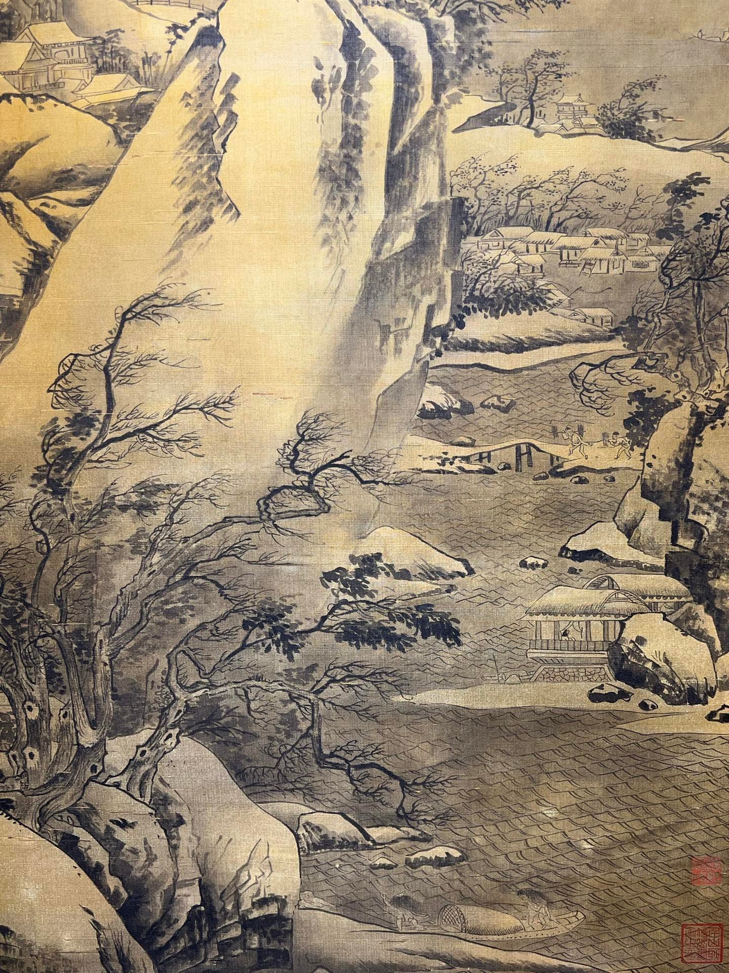 Chinese scroll painting Li Tang