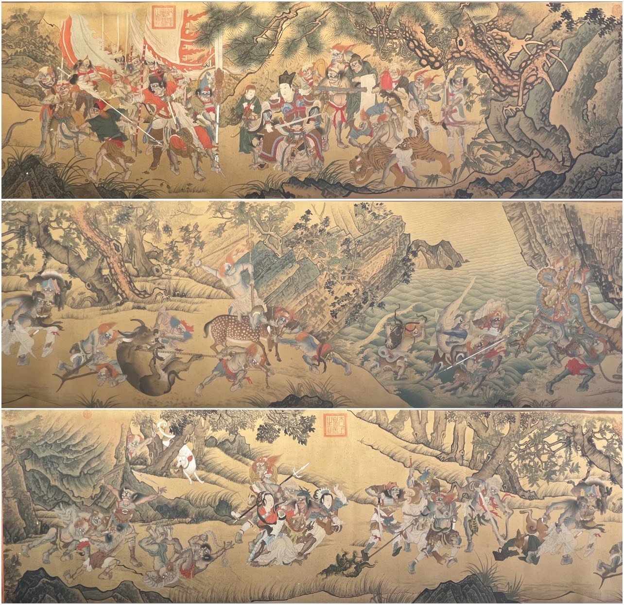 Chinese scroll painting Tang Ying