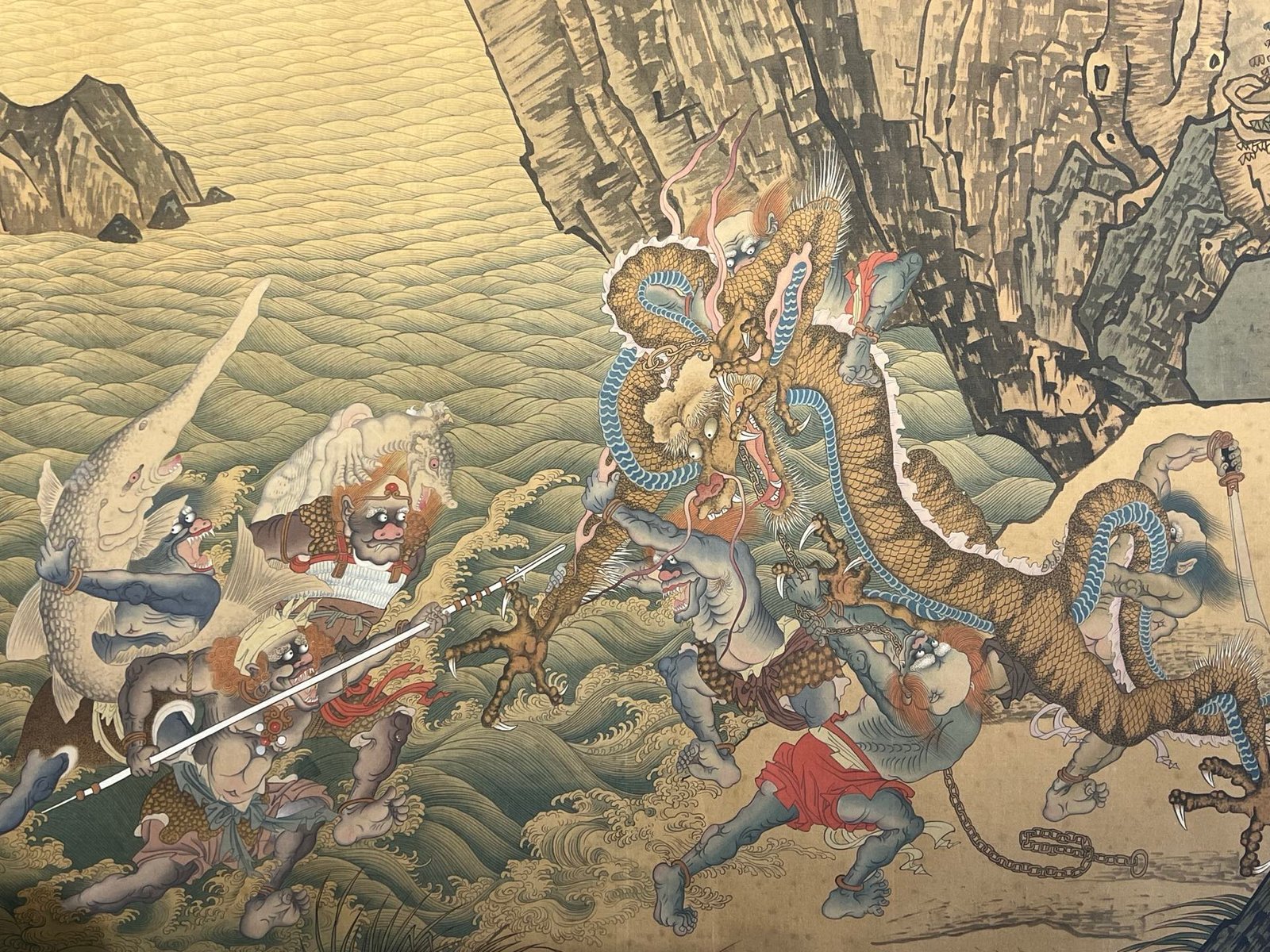 Chinese scroll painting Tang Ying