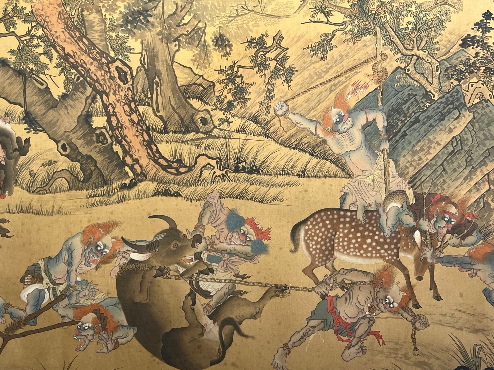 Chinese scroll painting Tang Ying