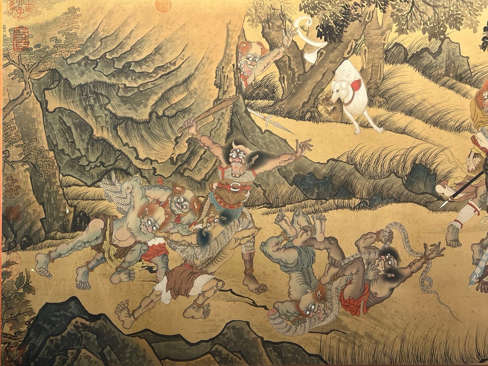 Chinese scroll painting Tang Ying