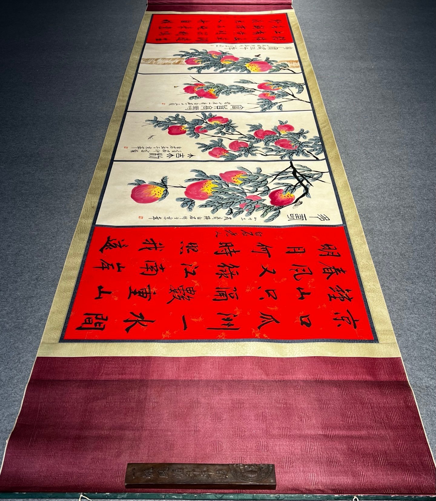 Chinese scroll painting Qi Baishi