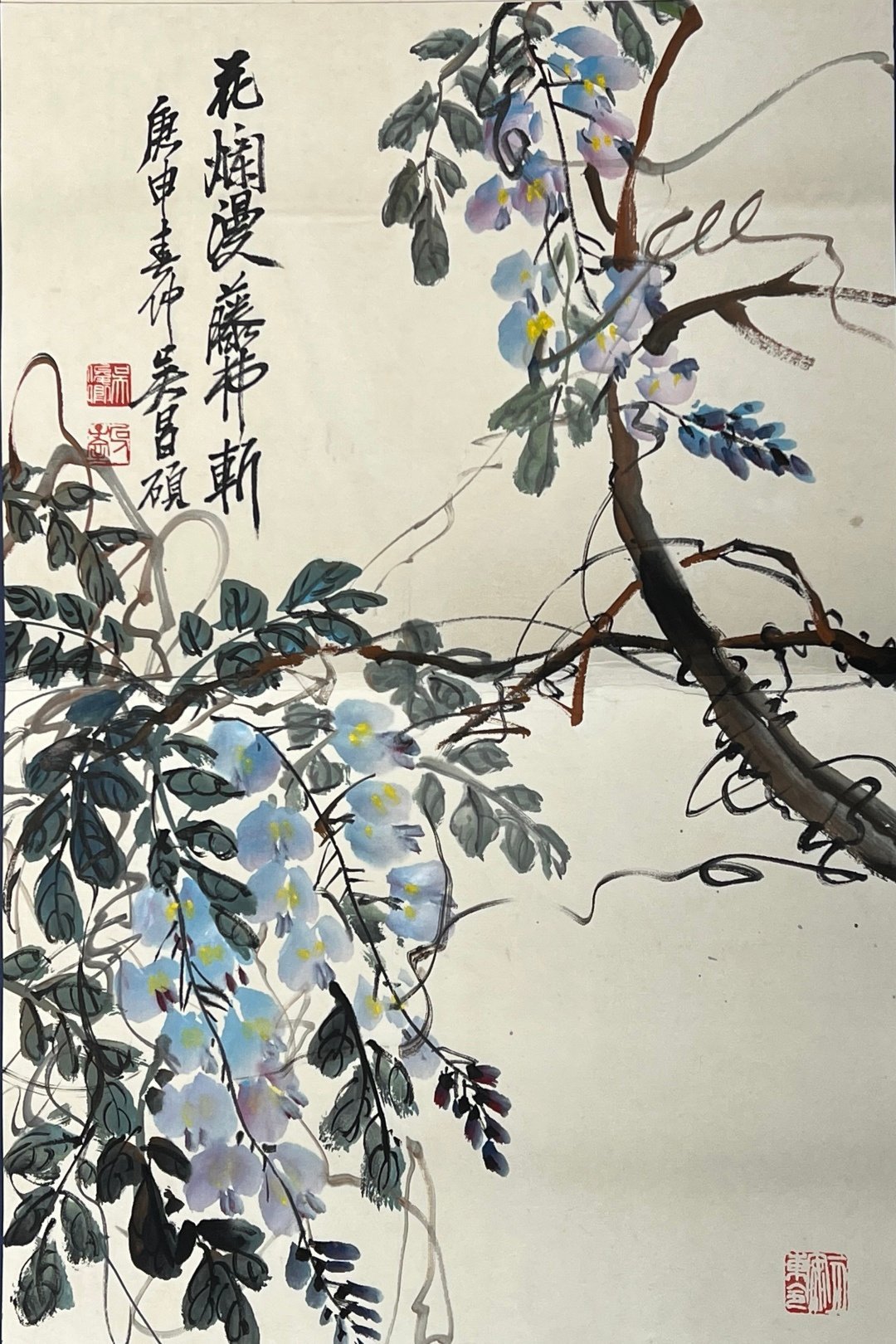 Chinese scroll painting Wu Changshuo