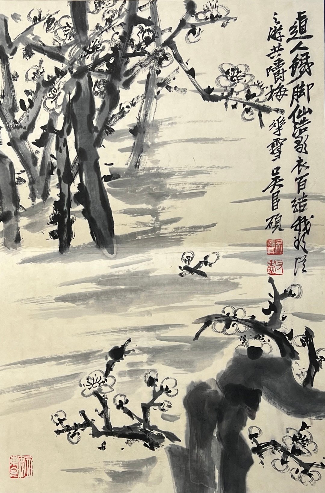 Chinese scroll painting Wu Changshuo