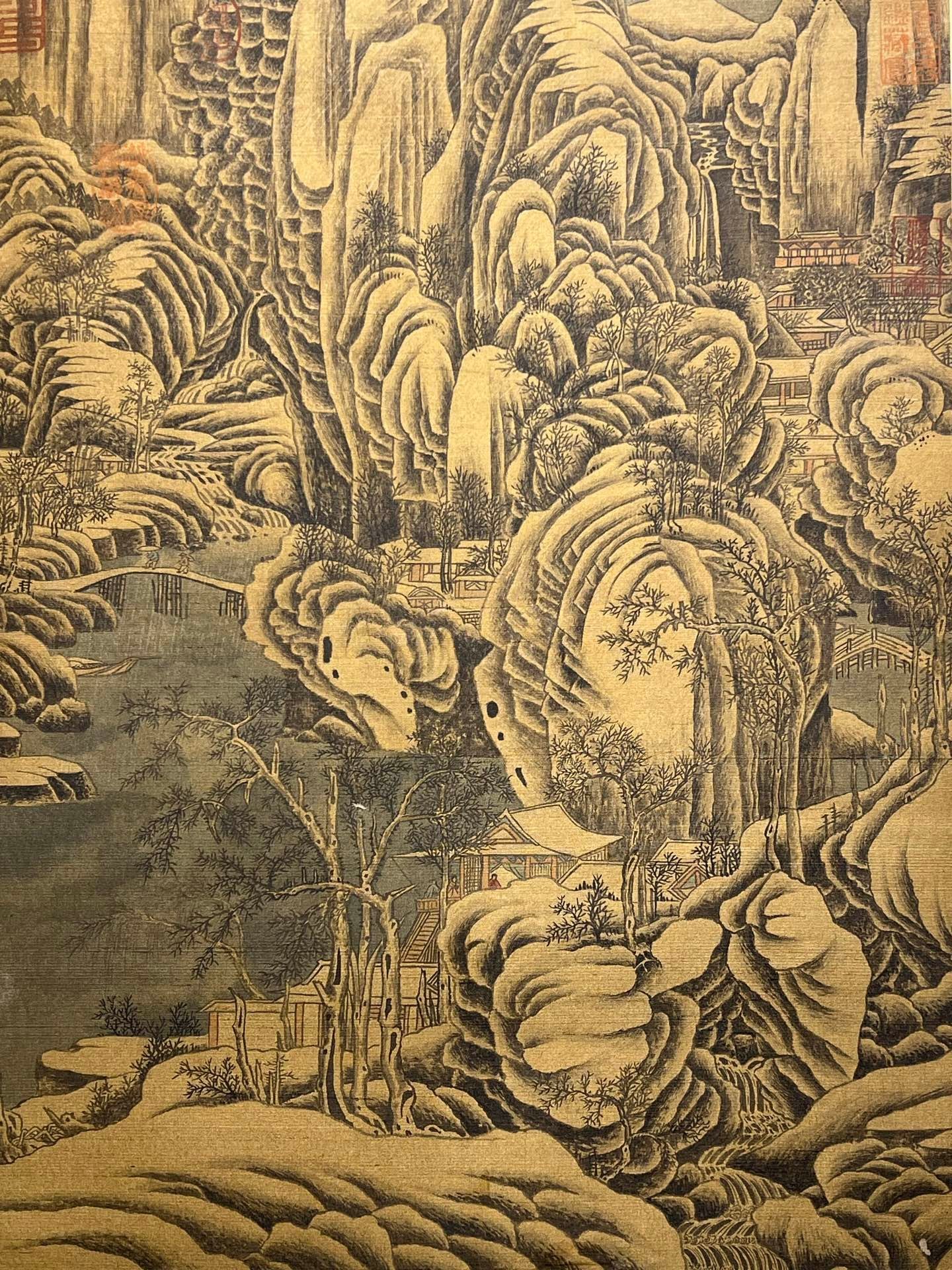 Chinese scroll painting Guo Xi