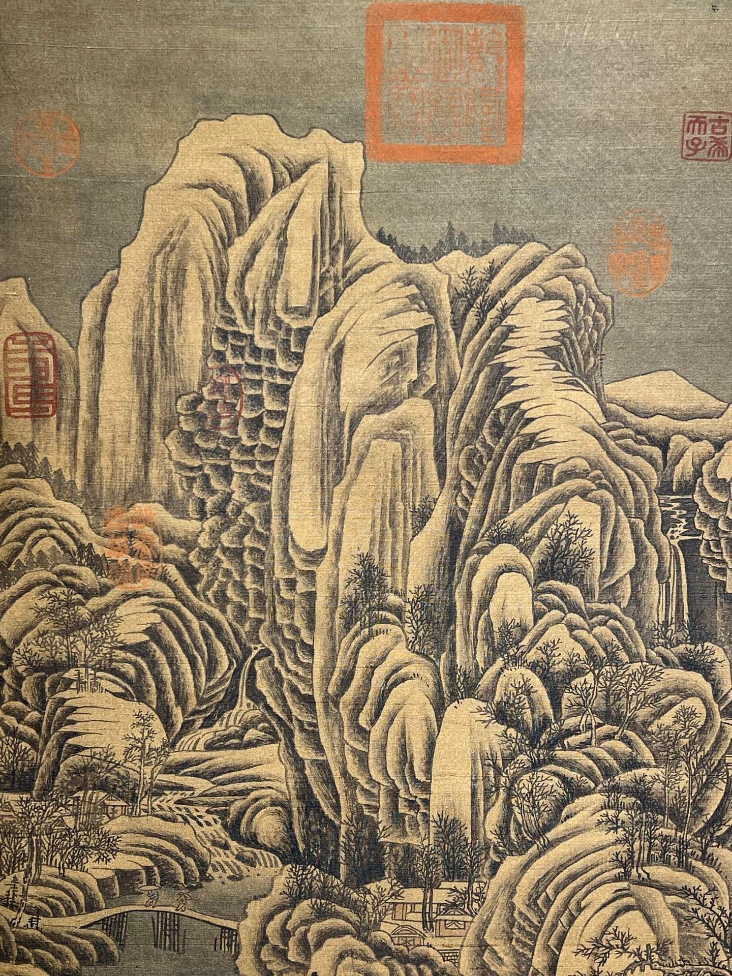 Chinese scroll painting Guo Xi