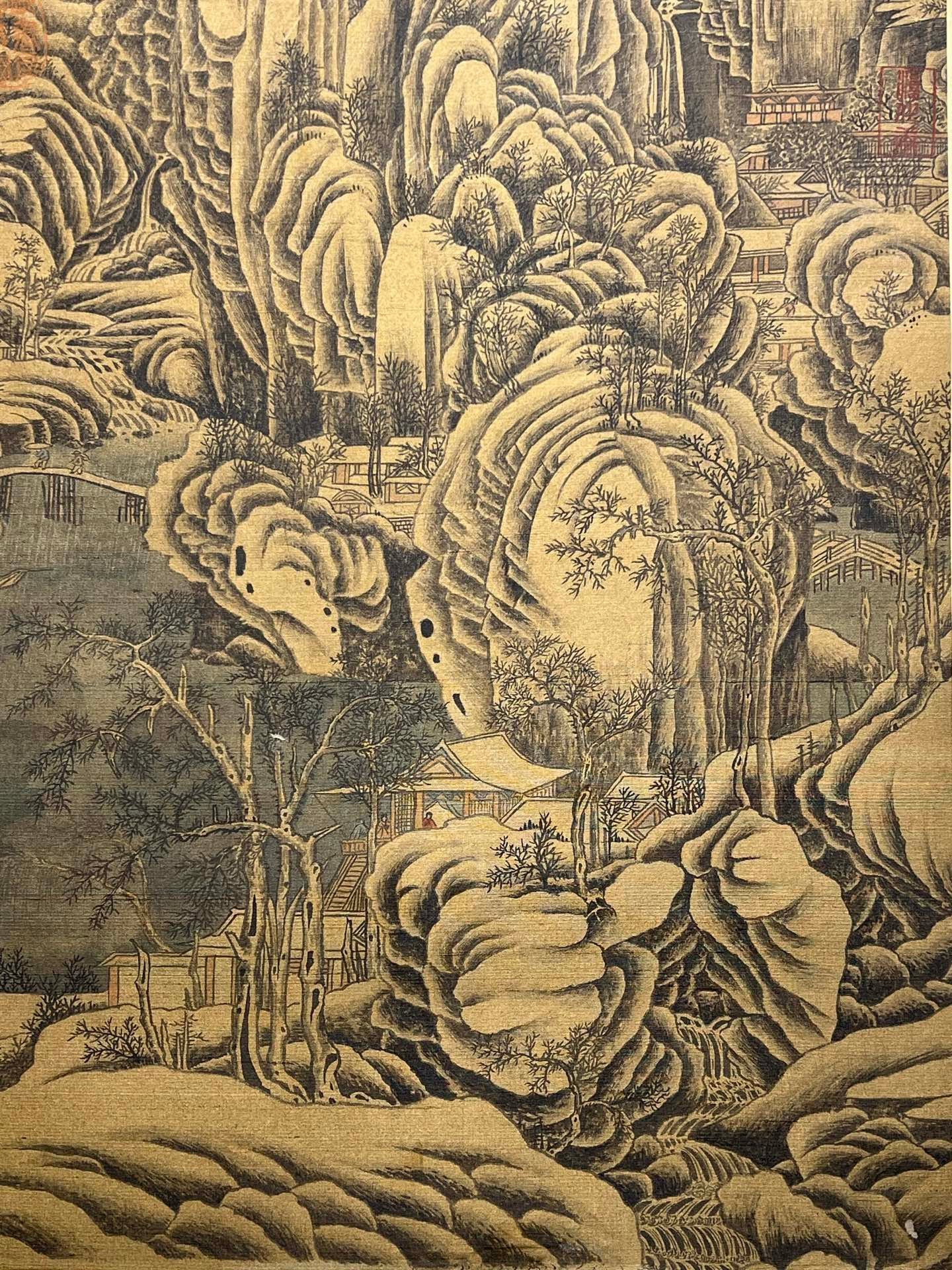 Chinese scroll painting Guo Xi