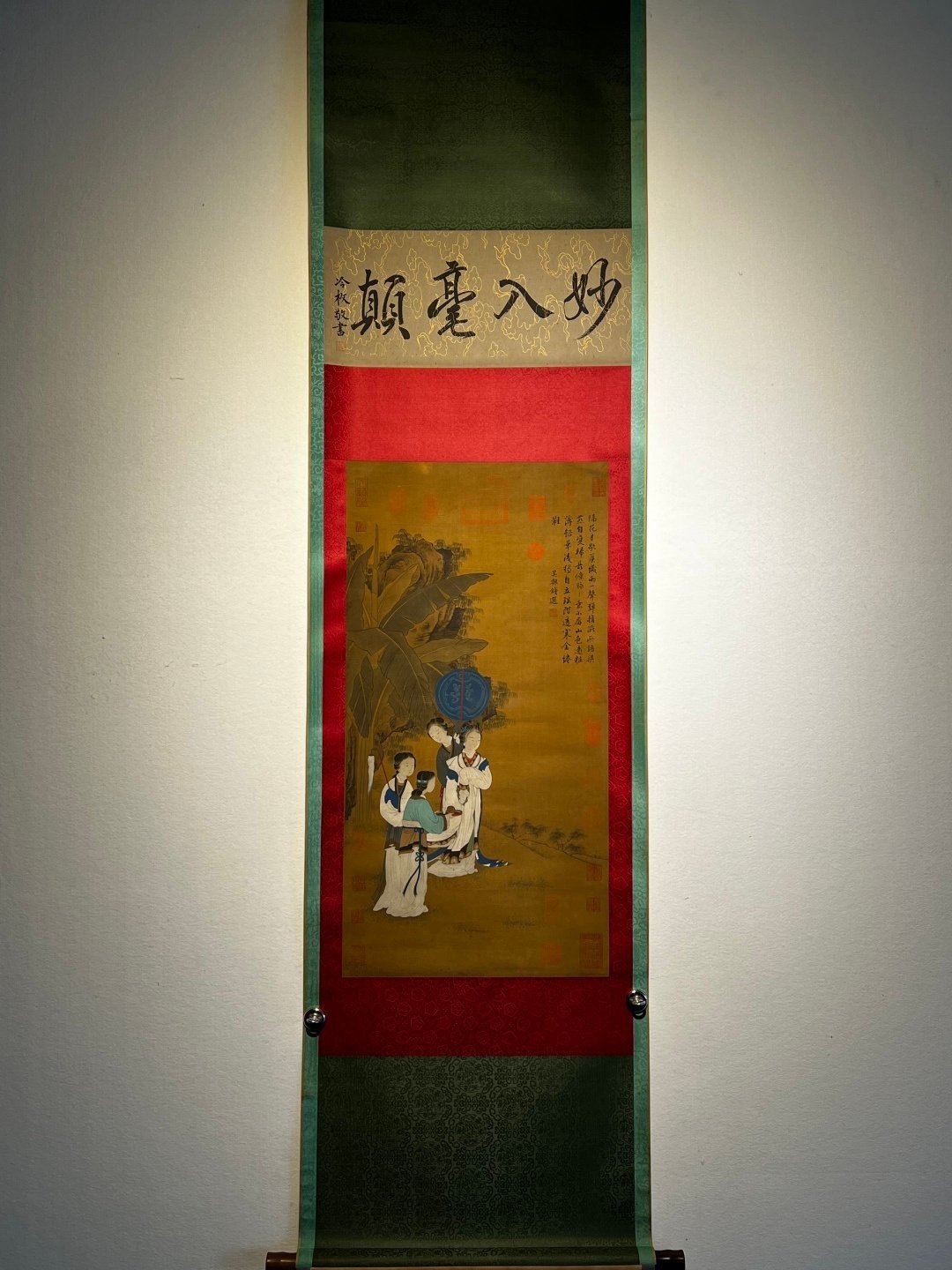 Chinese scroll painting Qian Xuan