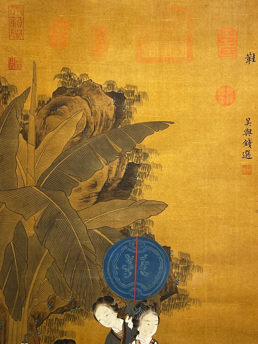 Chinese scroll painting Qian Xuan