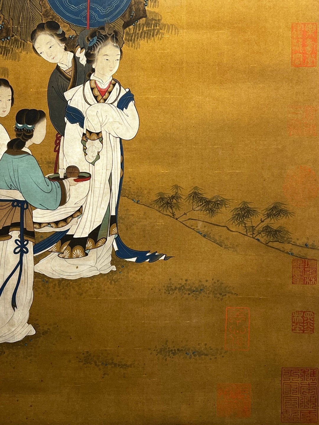 Chinese scroll painting Qian Xuan